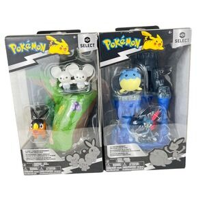 Pokemon Select Series 7 Environment, Set of 2, Ice Cave and Flowery Farmland